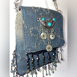 Vintage Asian Design Mini Purse